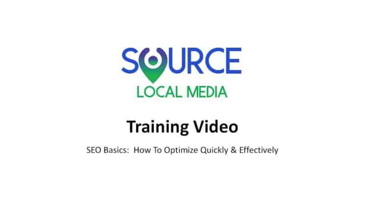 Search Engine Optimization Basics